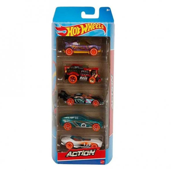 Hot Wheels 5li Araba Seti 1 ADET