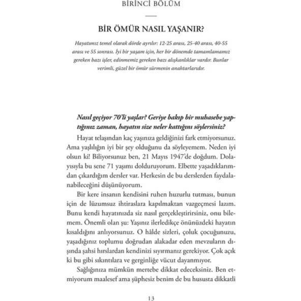 Bir Ömür Nasıl Yaşanır İLBER ORTAYLI - 2