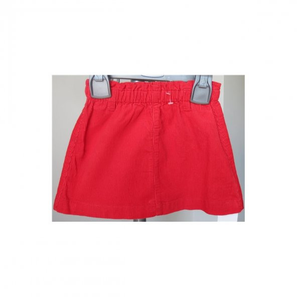 Mothercare Kadife Etek Kırmızı Etek 7-8 Yaş