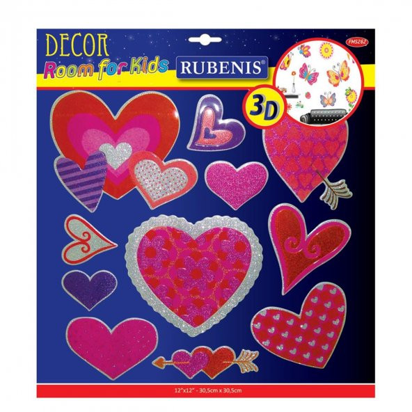 Çocuk Odası Süslemeleri 3D Çocuk Odası Dekorasyonu Sticker