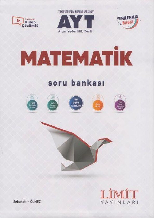 AYT Matematik Soru Bankası Limit Yayınları
