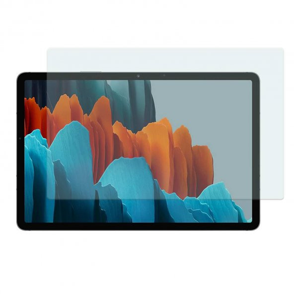 SM Galaxy Tab S7 Plus SM-T970 Tempered Cam Tablet Ekran Koruyucu