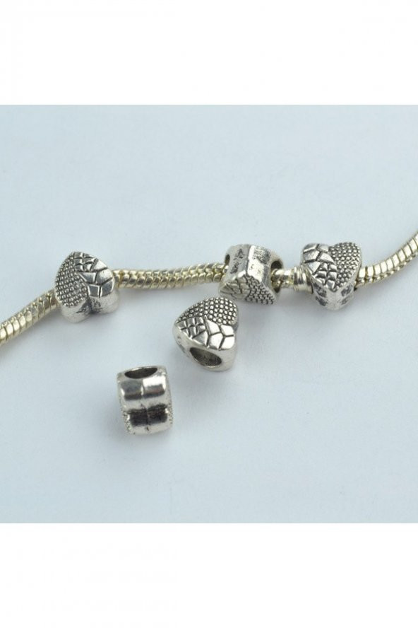 Worldshop PANDORA CHARM BİLEKLİK UYUMLU GÜMÜŞ  CHARM - 2
