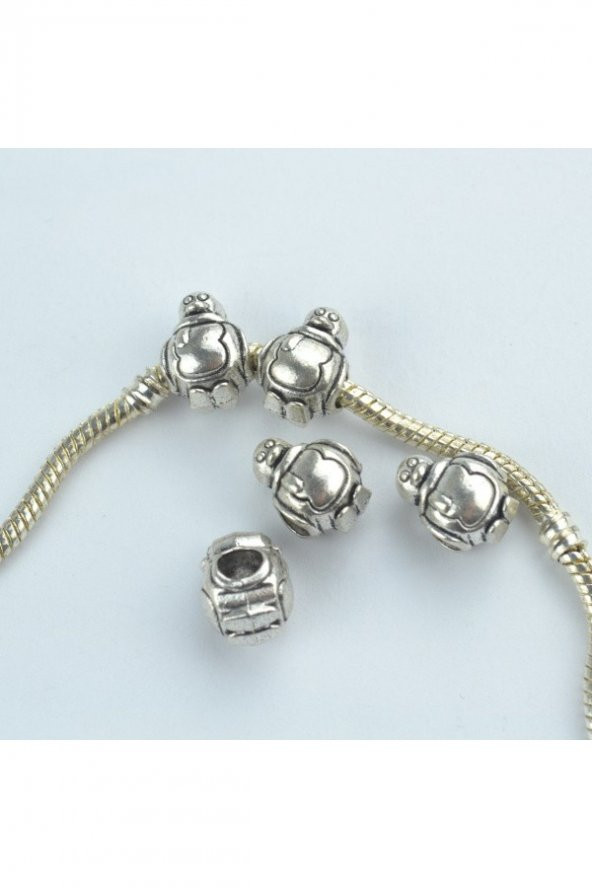 Worldshop PANDORA CHARM BİLEKLİK UYUMLU GÜMÜŞ  CHARM - 2