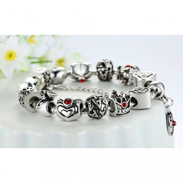 Worldshop QUEEN CHARMLI BİLEKLİK, AHŞAP KUTU İÇERİSİNDE - 3