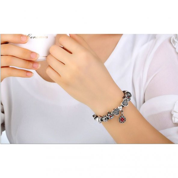 Worldshop QUEEN CHARMLI BİLEKLİK, AHŞAP KUTU İÇERİSİNDE - 4