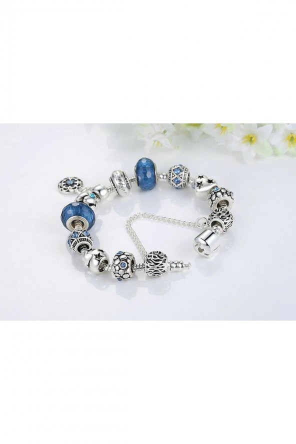 Worldshop Pandora Tarz, Mother Charmlı Bileklik, Ahşap Kutu Içerisinde, Yeni Yıl, yılbaşı hediye - 1