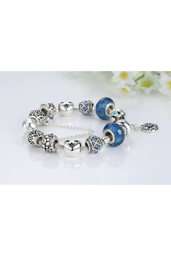 Worldshop Pandora Tarz, Mother Charmlı Bileklik, Ahşap Kutu Içerisinde, Yeni Yıl, yılbaşı hediye - 2