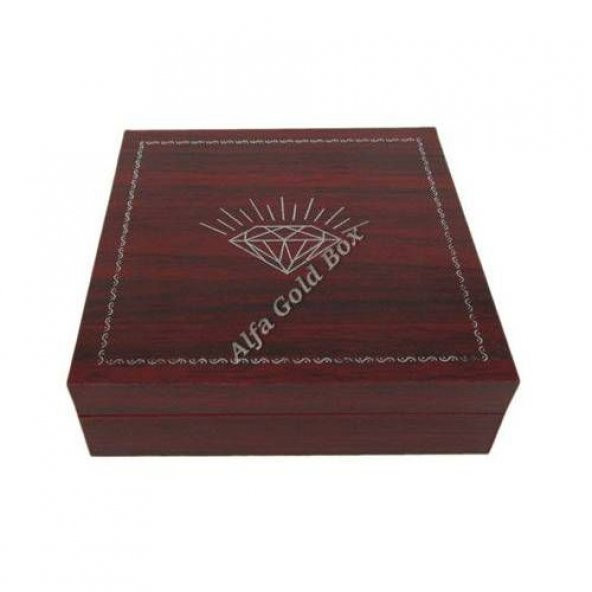 Worldshop CHARM BİLEKLİK GÜMÜŞ KRİSTAL CHARMLI+ AHŞAP KUTU İÇERİSİNDE - 2