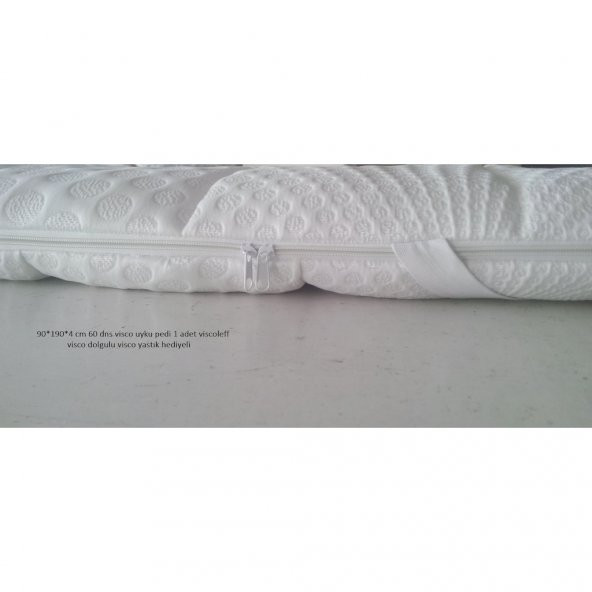 Viscoleff Visco Yatak Pedi 4 Cm 100x200-Sıfır Desen - 6