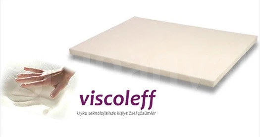 Viscoleff Visco Yatak Pedi 4 Cm 75x200-Sıfır Desen - 2