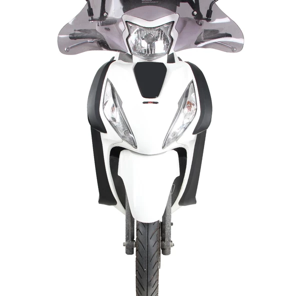 GP Kompozit Honda Dio 2021-2024 Uyumlu Bacak Koruma Siyah - 3