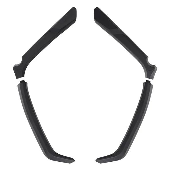 GP Kompozit Yamaha NMAX 125 / 155 2021-2024 Uyumlu Bacak Koruma Siyah