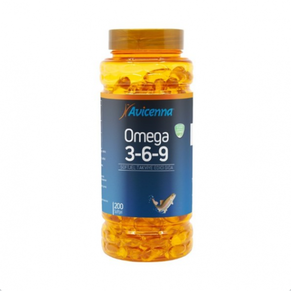 Avicenna Omecap Omega 3-6-9 200 Soft Jel