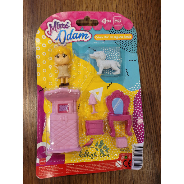 Oyuncak Mini Odam ve Petim Kartela - 2