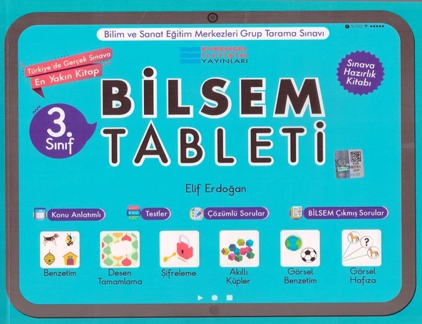 EVRENSEL 3.SINIF BİLSEM TABLETİ ürün görseli 1