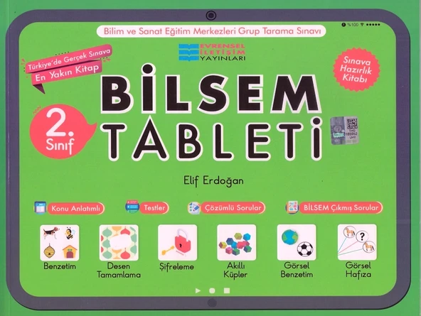 EVRENSEL 2.SINIF BİLSEM TABLETİ ürün görseli