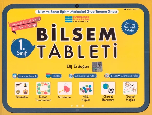 EVRENSEL 1.SINIF BİLSEM TABLETİ