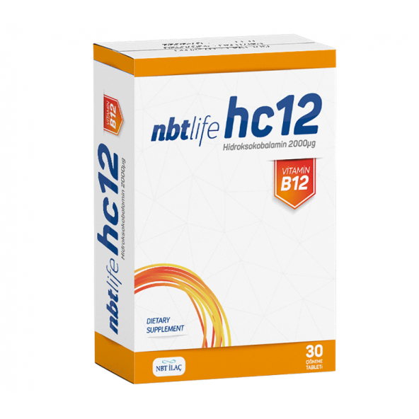 NBT Life HC12 Vitamin B12 30 Tablet - 1