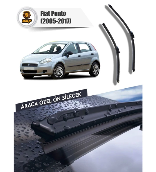 Fiat Punto Muz Silecek Takımı (2005-2017) 65x38 - 1