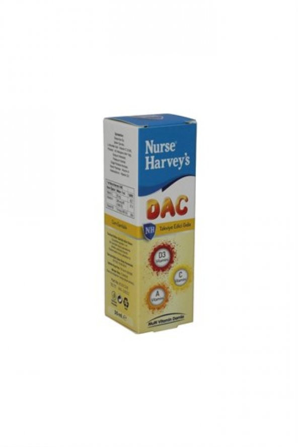 Nurse Harveys DAC Multi Vitamin Damla 30 ML
