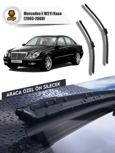Mercedes E W211 Kasa Muz Silecek Takımı (2003-2008) 65x65 - 1