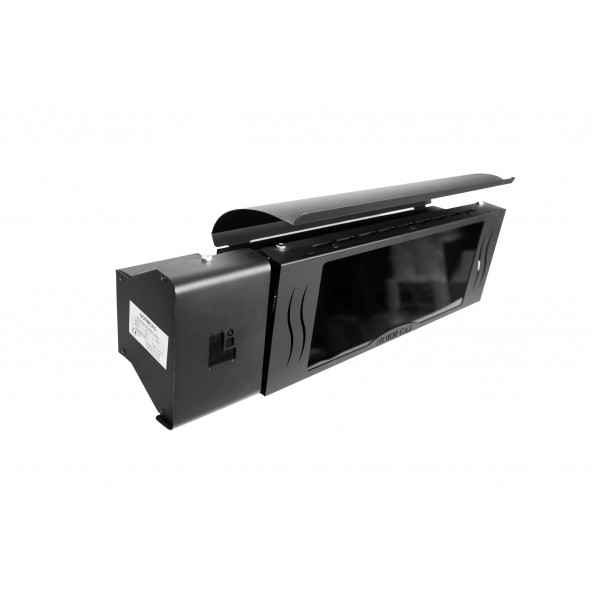 2000w Camlı Kumandalı Normgas İnfrared Dış Mekan Isıtıcı Heating Systems Siyah - 3