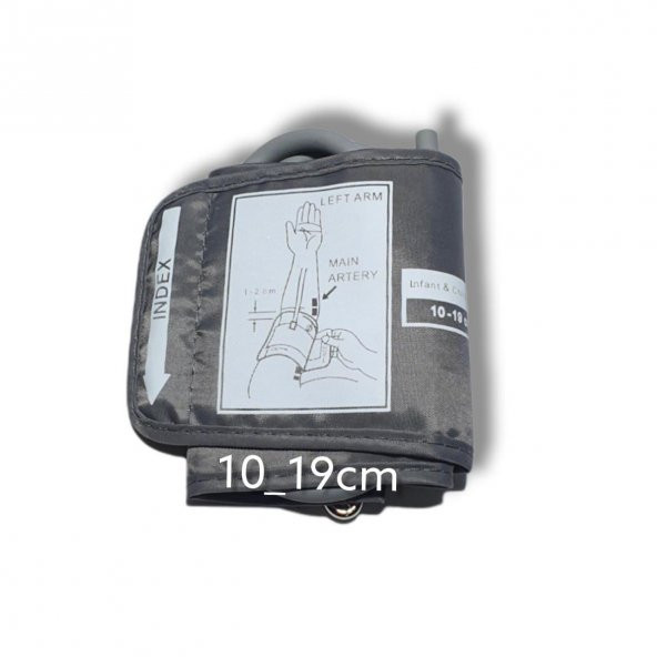 Archer Dijital Tansiyon Aleti Manşonu Çocuk Boy 10-19 Cm Tek Hortum - 2