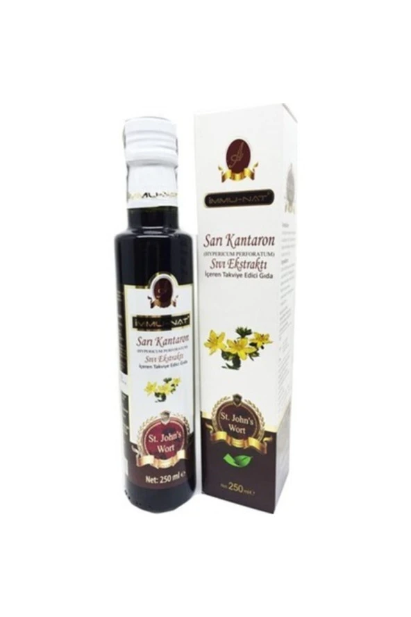 İmmunat Sarı Kantaron Sıvı Ekstraktı 250 ml x 3 Adet