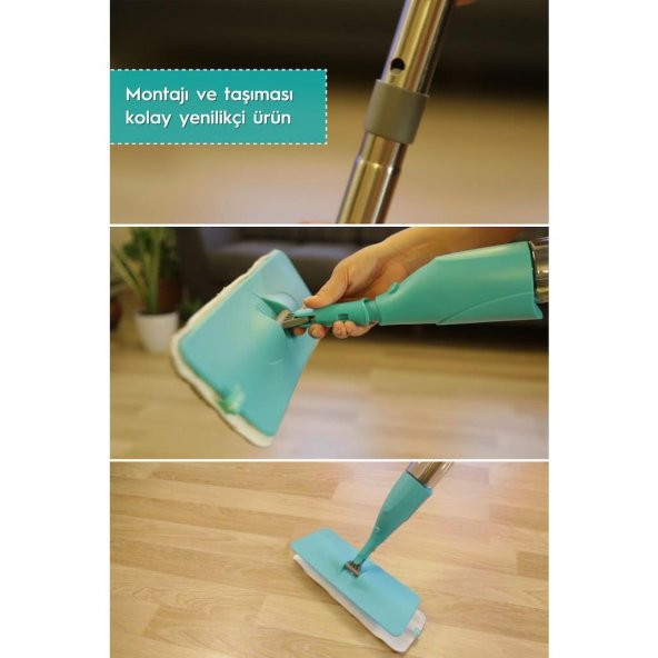 SMARTER SHINY SPREY MOP SET (BEYAZ) - 5