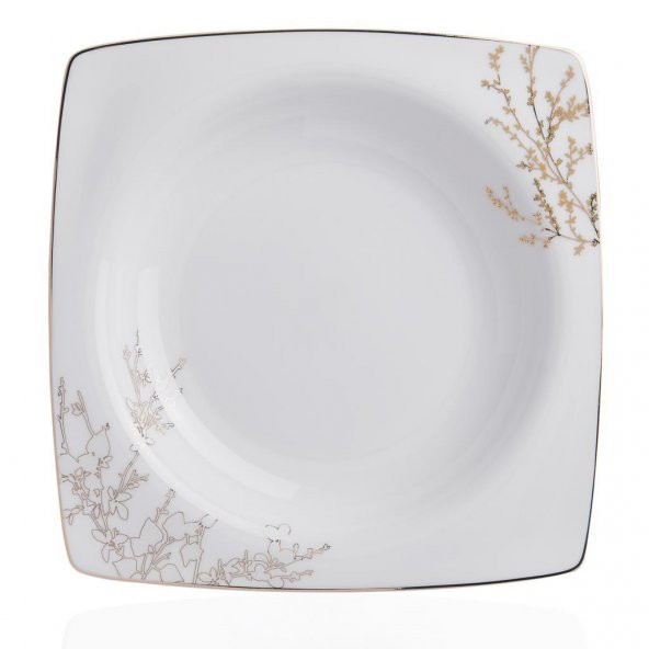 KORKMAZ A8428 BONE SEL.60 P YEMEK TAKIMI (KARE) - 8