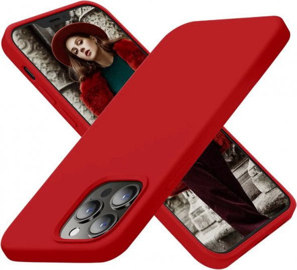 Apple iPhone 14 Pro Kılıf Ultra İnce Renkli Silikon Kapak - 8