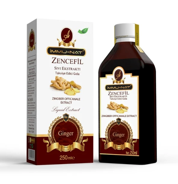 İmmunat Zencefil Sıvı Ekstraktı 250 ml x 3 Adet - Resim 2