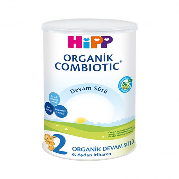 Hipp 2 Organik Combiotic Devam Sütü 350 gr 4lü Paket