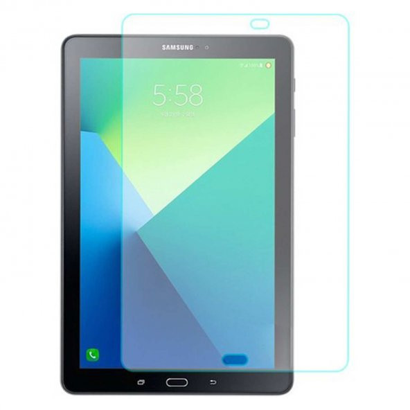 SM Galaxy Tab A 10.1" P580 Tempered Cam Tablet Ekran Koruyucu