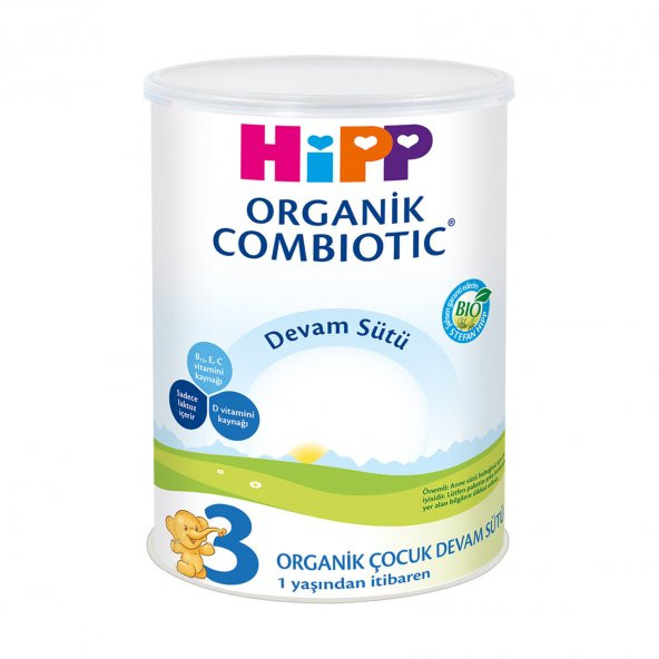 Hipp 3 Organik Combiotic Devam Sütü 350 gr 3'lü Paket