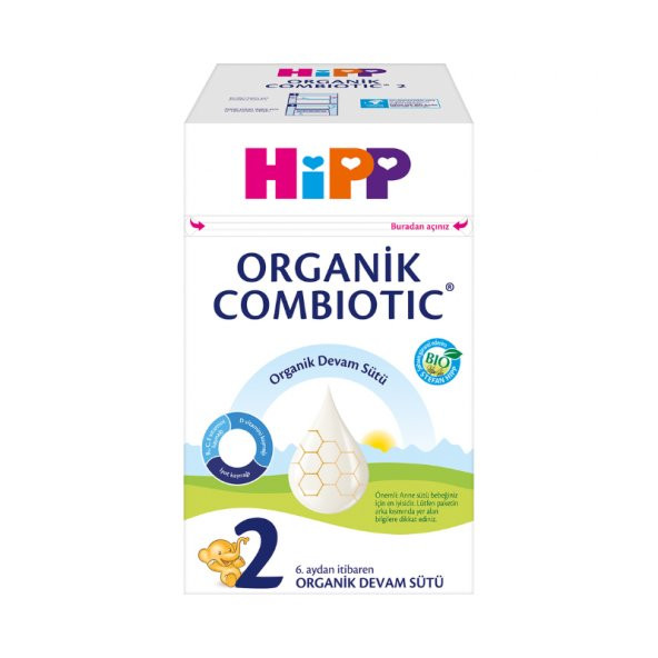 Hipp Organic Combiotic Devam Sütü 2 Numara 800 gr