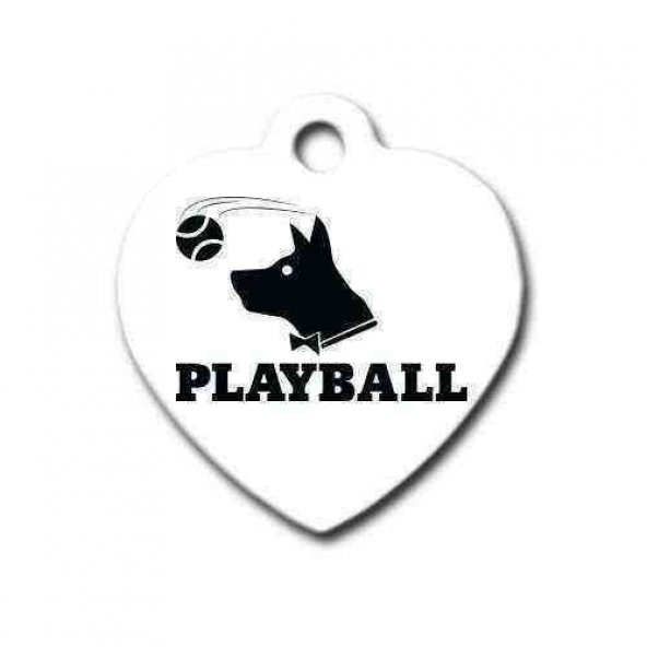 Playball Kalp Köpek Künyesi