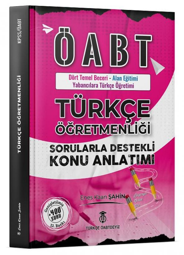 2023 ÖABT Türkçe Dört Temel Beceri Konu Anlatımı Türkçe ÖABTDEYİZ