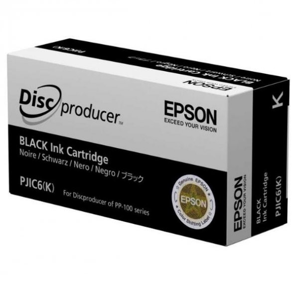 Epson PP-100 C13S020452 Orjinal Siyah Kartuş 31,5 ml