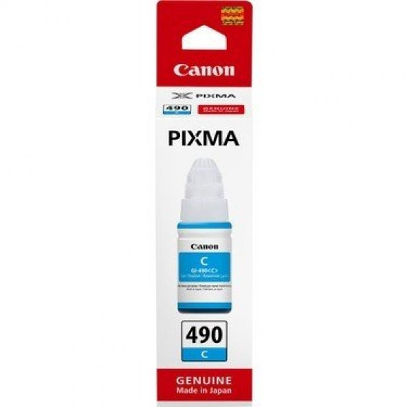 Canon 0666C001 GI-490 C Mavi (Cyan) Kartuş