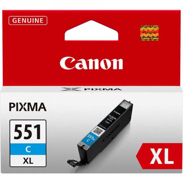 CANON CLI-551XL MAVİ KARTUŞ(IP7250/MG5450/MG6350