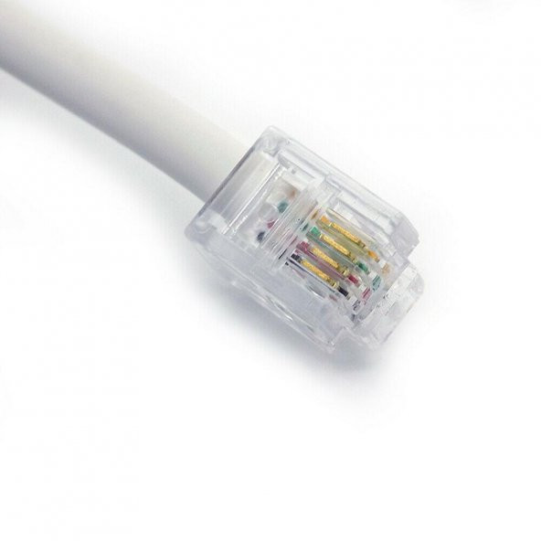 Telefon Kablosu 5 mt  10 adet - Resim 4