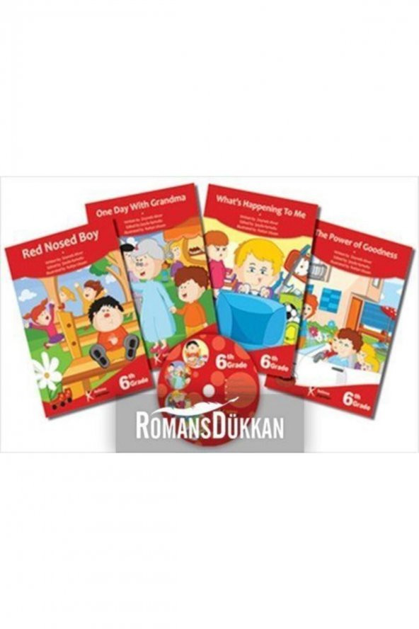 6. Sınıflar Için Ingilizce Hikaye Setleri (4 Kitap + Cd)