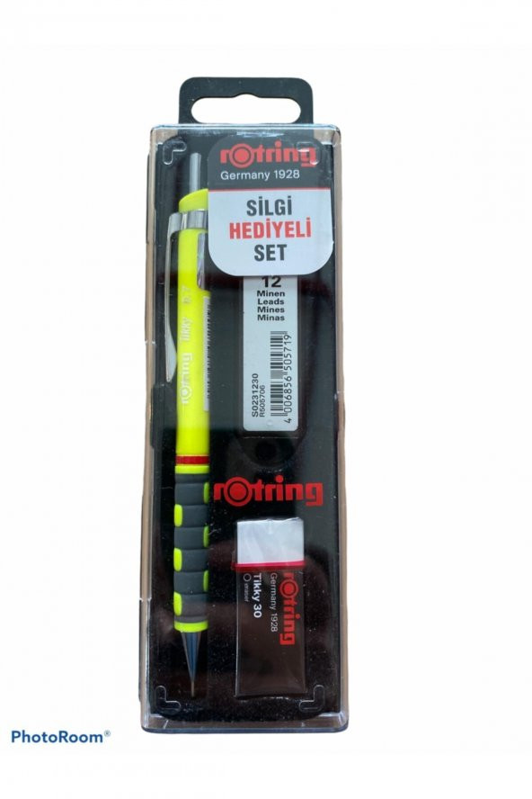 Rotring Tikky 0.7 Uçlu Kalem Neon Sarı Okul Seti Rotring Tikky Versatil Okul Seti 0.7