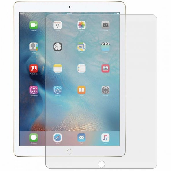 Apple iPad Pro 12.9 Tempered Cam Tablet Ekran Koruyucu