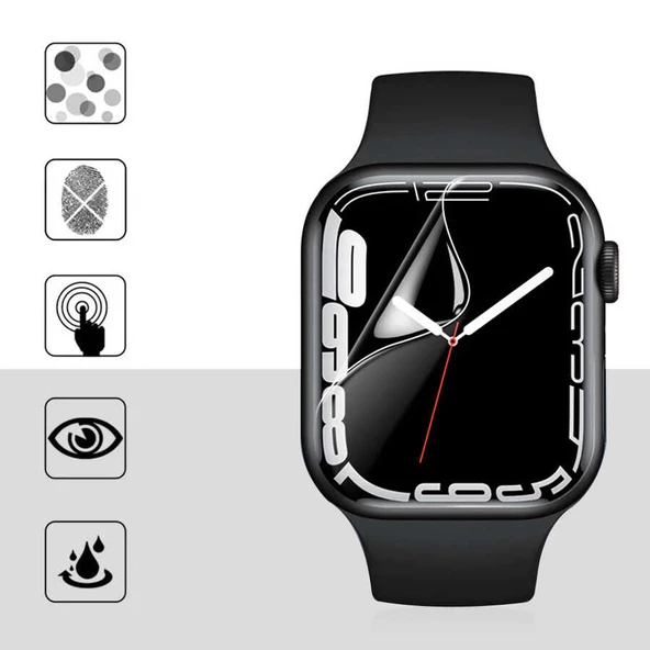 Apple Watch 7 45mm Zore Narr Tpu Body Ekran Koruyucu - 3