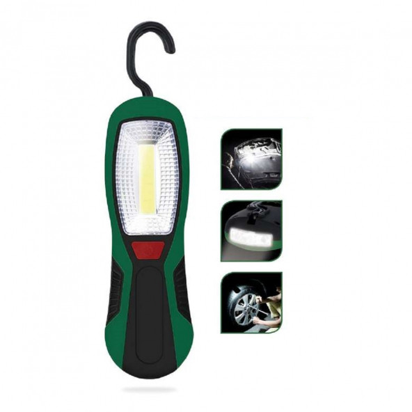 Piranha Mıknatıslı Led Işıldak El Feneri 21105 - 2
