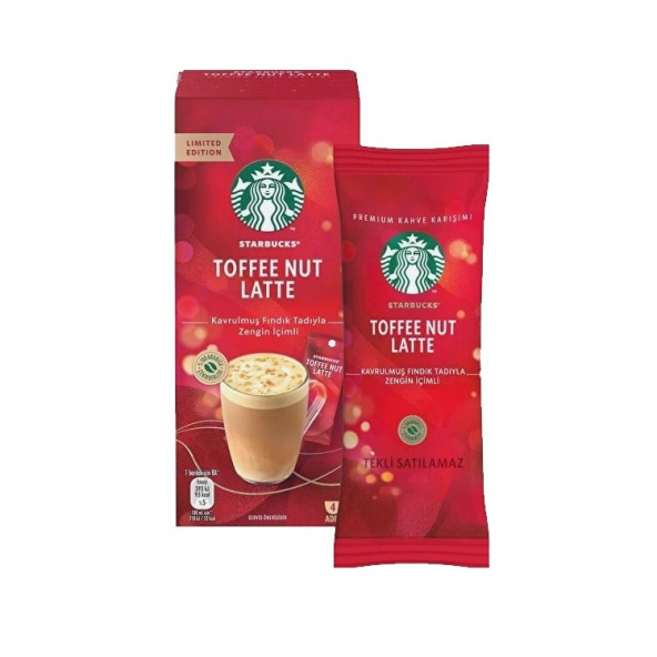Starbucks Toffee Nut Latte Kahve Karışımı 4 X 23 G - 4