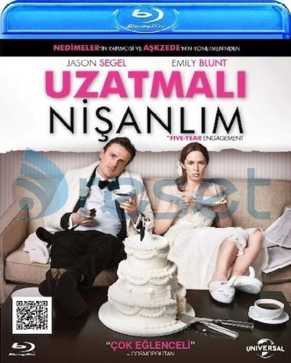 The Five-Year Engagement - Uzatmalı Nişanlım Blu-Ray